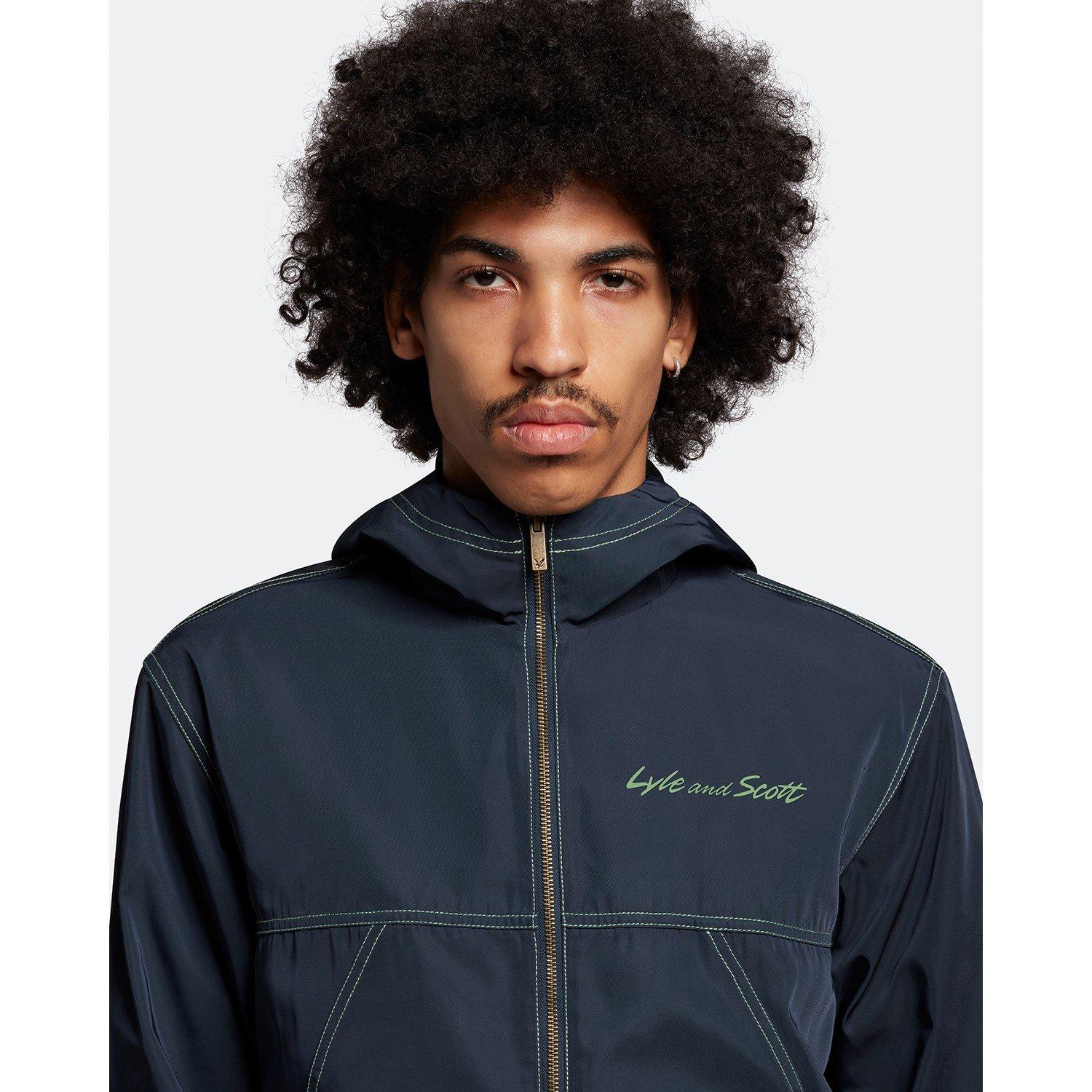 Lyle and Scott Cntrst Stch Jkt Sn99