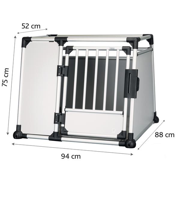 Trixie Hundetransportbox Aluminium,