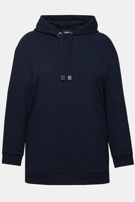 Hoodie, Schriftmotiv, Oversized, Kapuze, Langarm