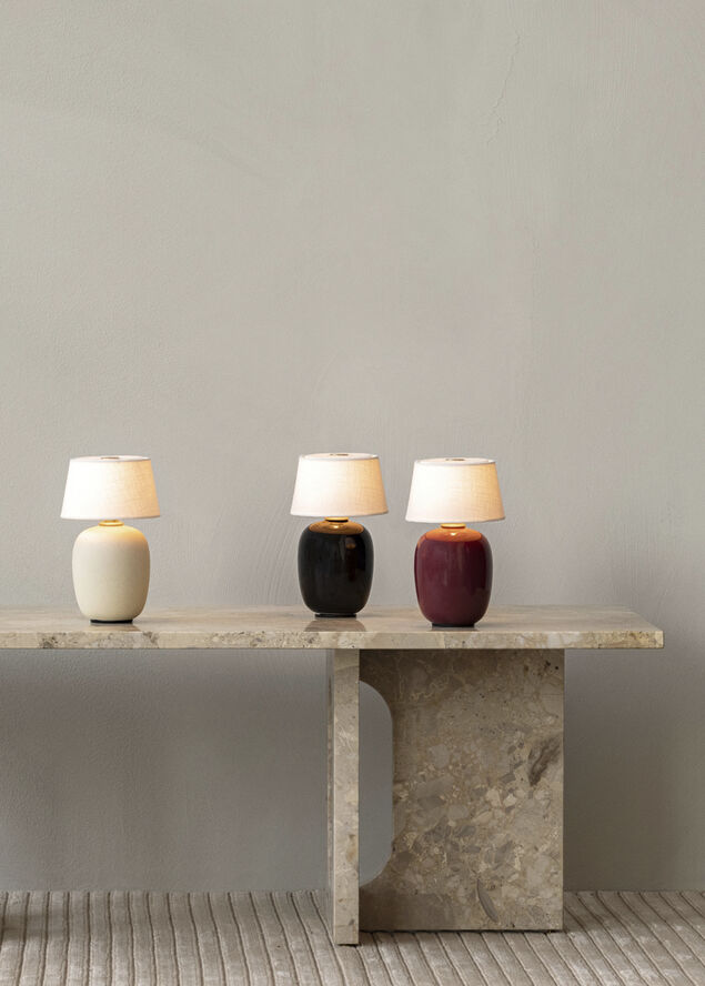 Audo Copenhagen Torso Table Lamp Portable Beige