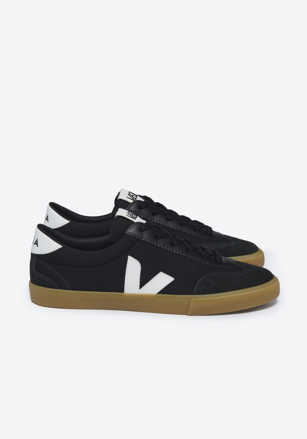 Veja Sneaker Volley Canvas Black White Natural