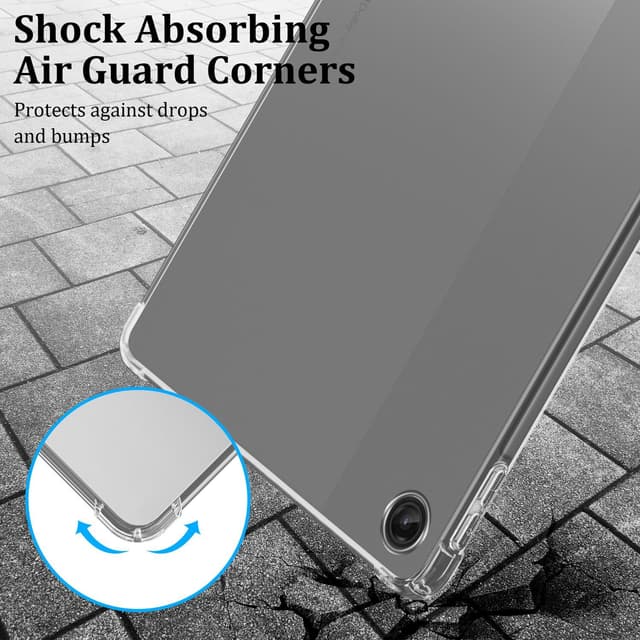 Lenovo Tab M10 Plus 3er Cover Case Etui (Gennemsigtig)