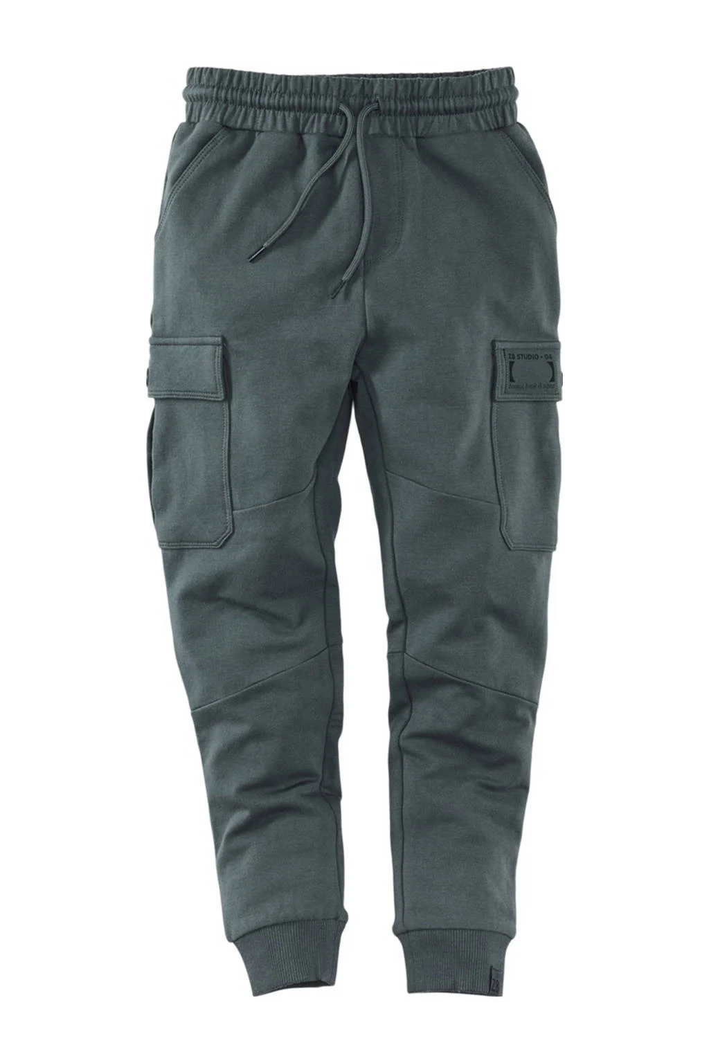 Z8 kids cargo joggingbroek Cooper grijsgroen