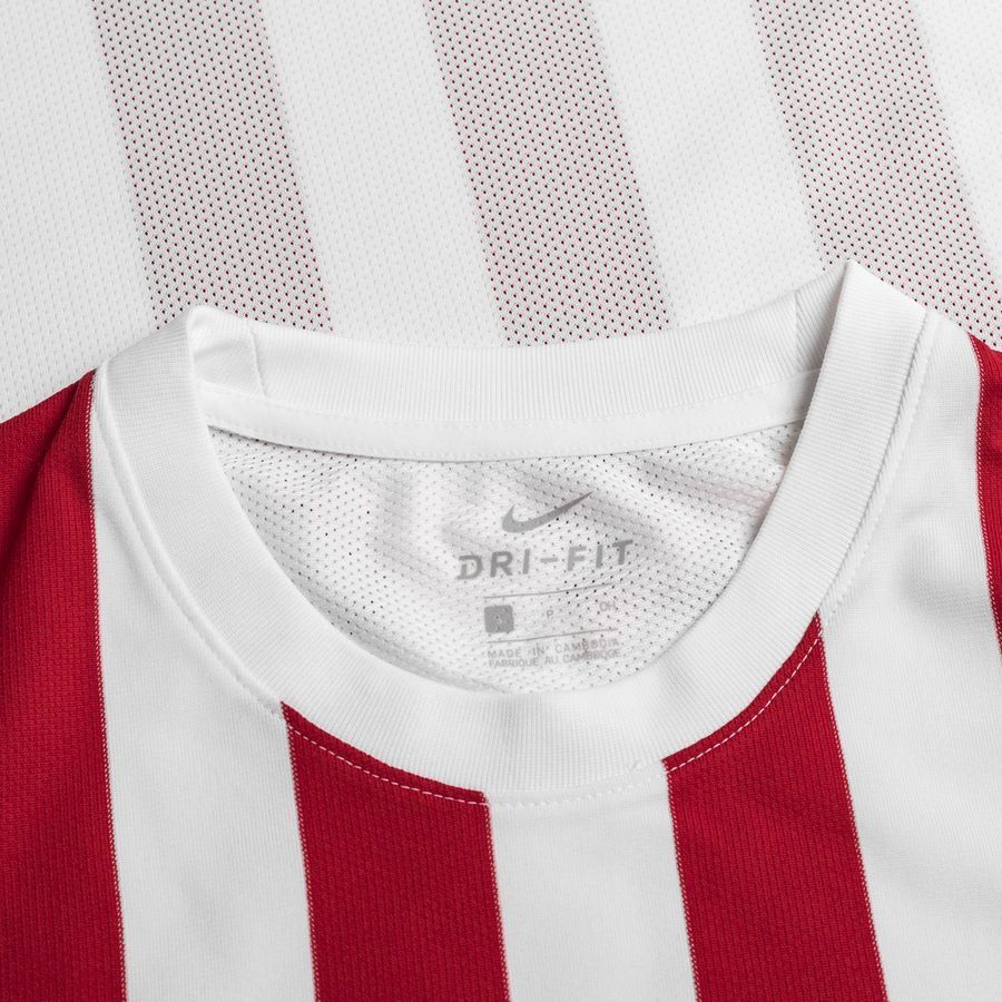 Nike Maillot DF Striped Division IV - Blanc/Rouge/Noir