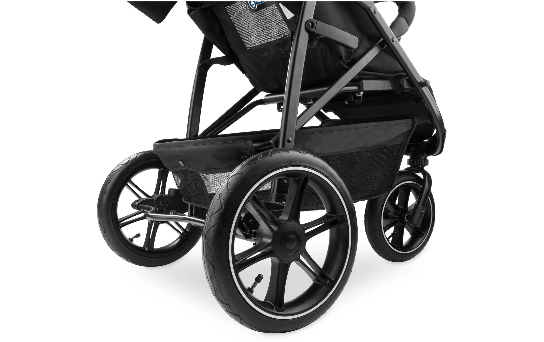 Buggy Rapid 3 Air Black<br>Kinderwagen für jedes Gelände
