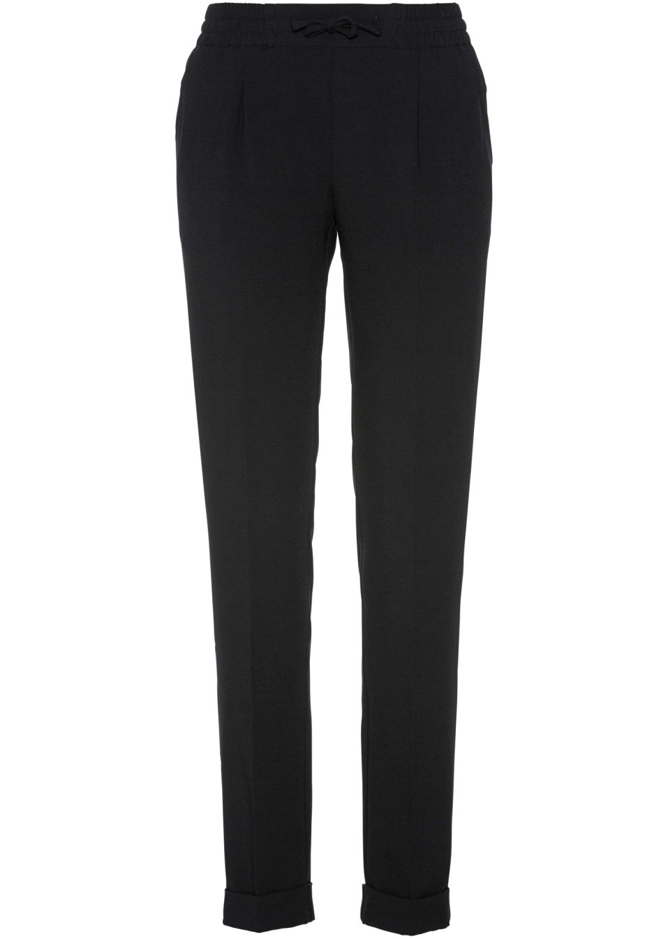 Pantalon à pinces avec taille extensible