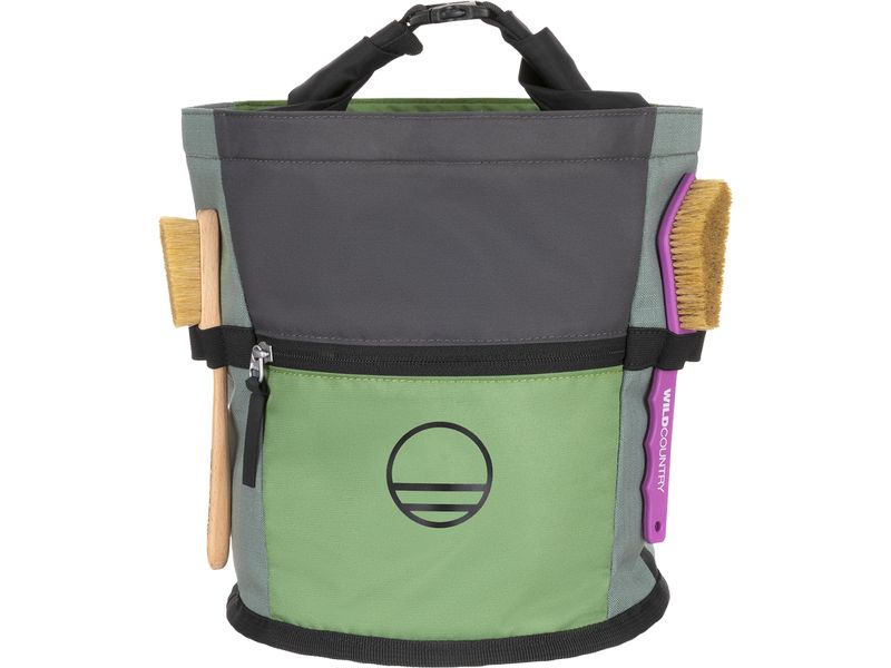Wild Country Chalk Bucket Sequence Green Ivy/Marsh/Onyx Chalkbag für unendlich viel Nachschub bei grossen Bouldersessions