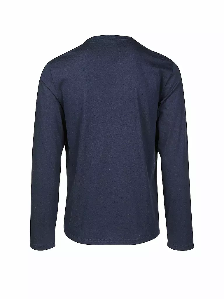 POLO RALPH LAUREN Pyjama Langarmshirt Cruise Navy blau