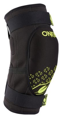 Genouillères O'Neal Dirt V.23 Noir / Jaune Fluo