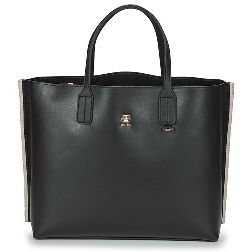 Tommy Hilfiger - ICONIC TOMMY SATCHEL - Noir