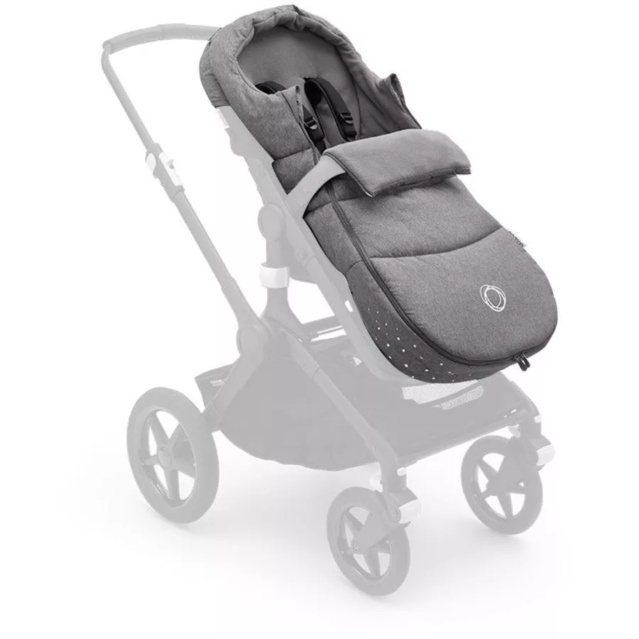 bugaboo Fußsack Grey Melange