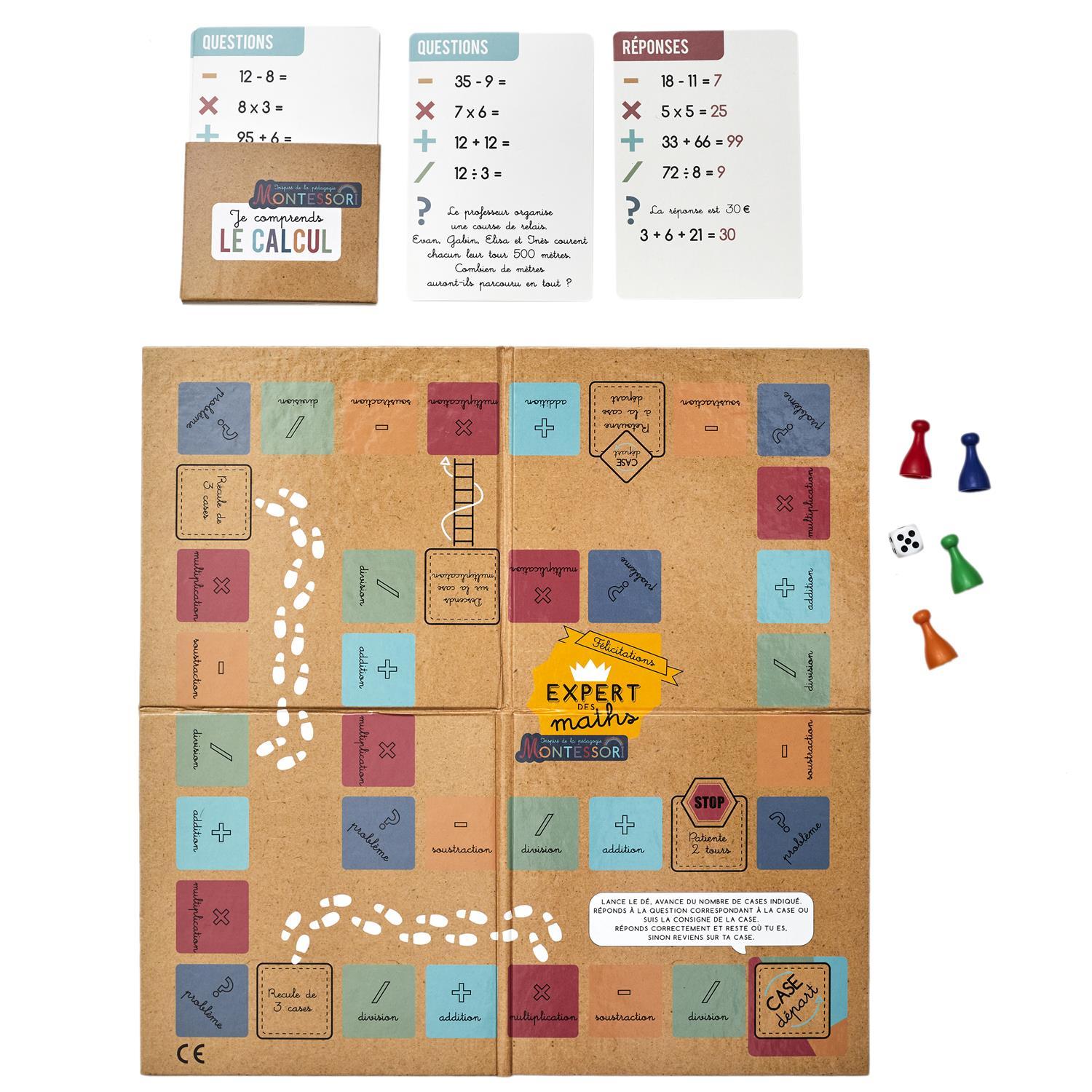 JEU DE L OIE MATHEMATIQUES