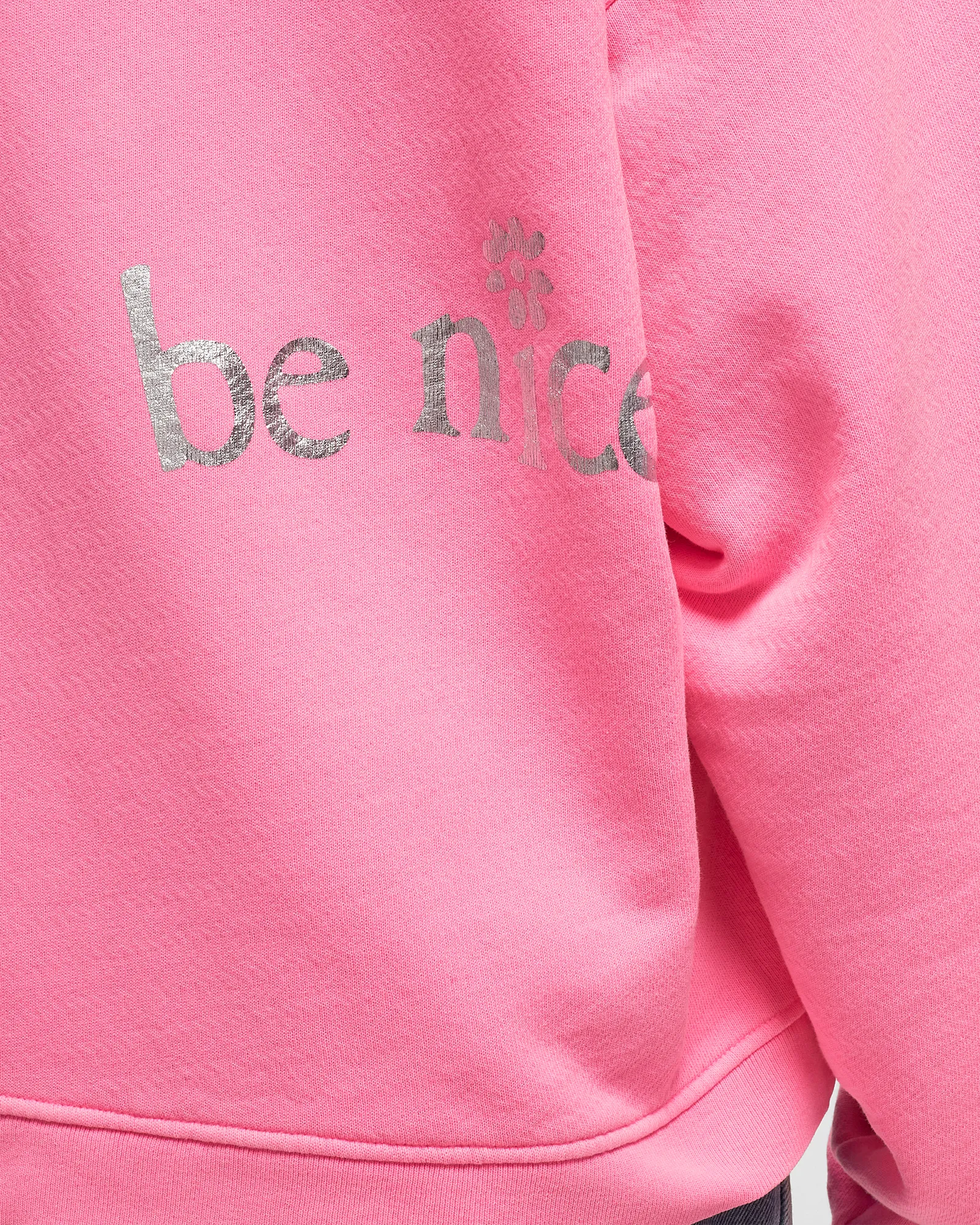 ERL SILVER PRINTED VENICE HOODIE KNIT