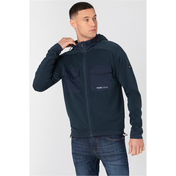 Veste polaire SUPER.NATURAL M ADVENTURE JACKET BLUEBERRY