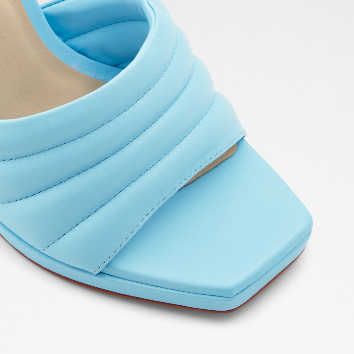 Gennia Bright Blue Women Mule Shoes