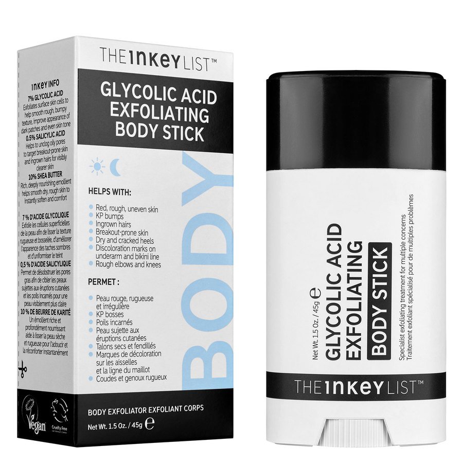The Inkey List Inkey Glycolic Acid Exfoliating Body Stick 45g