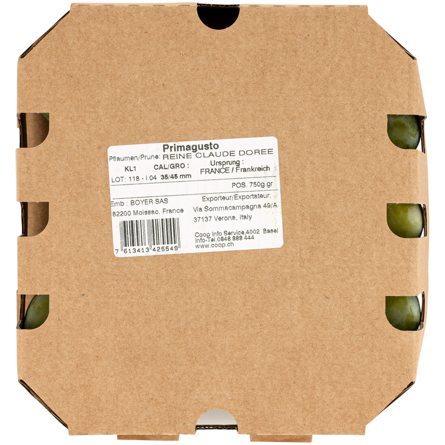 Primagusto Pflaumen Reine Claude -