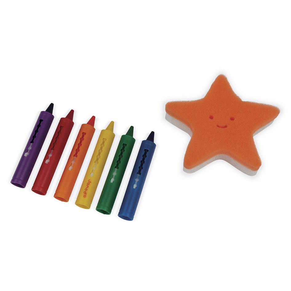 Janod Badspeelgoed - Kleuren in Bad