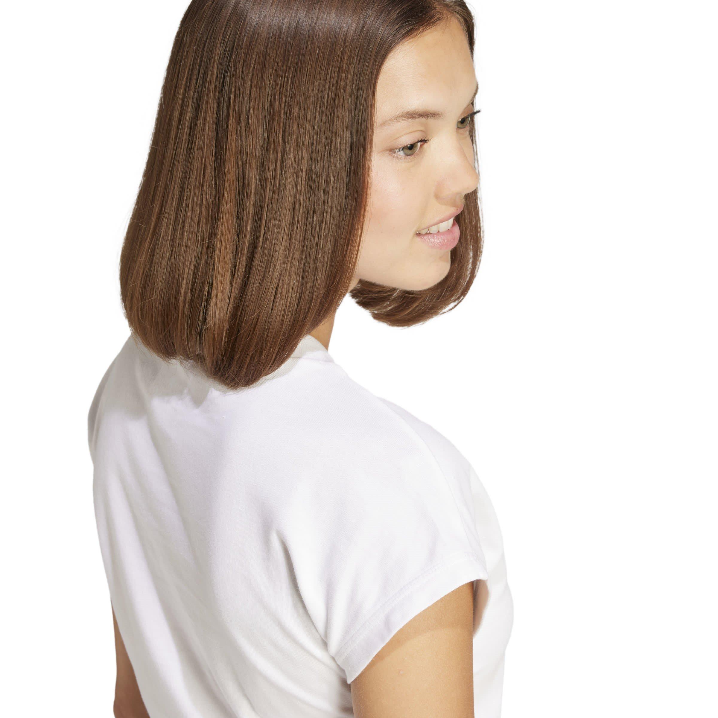 adidas Essentials Linear Cotton T-Shirt Womens