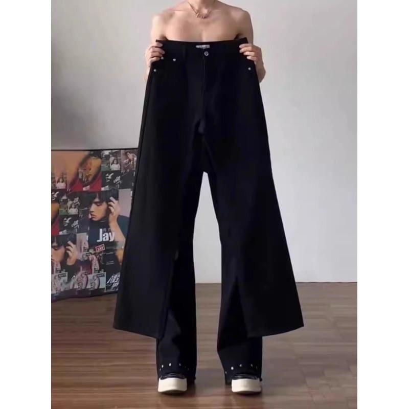 Kimeya - Hoge taille losse jeans