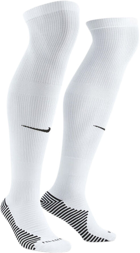 Nike MatchFit Knee-High fodboldstrømper Hvid