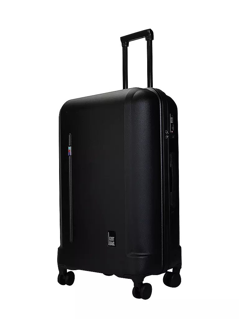 GOT BAG Trolley RE:SHELL CHECKED schwarz