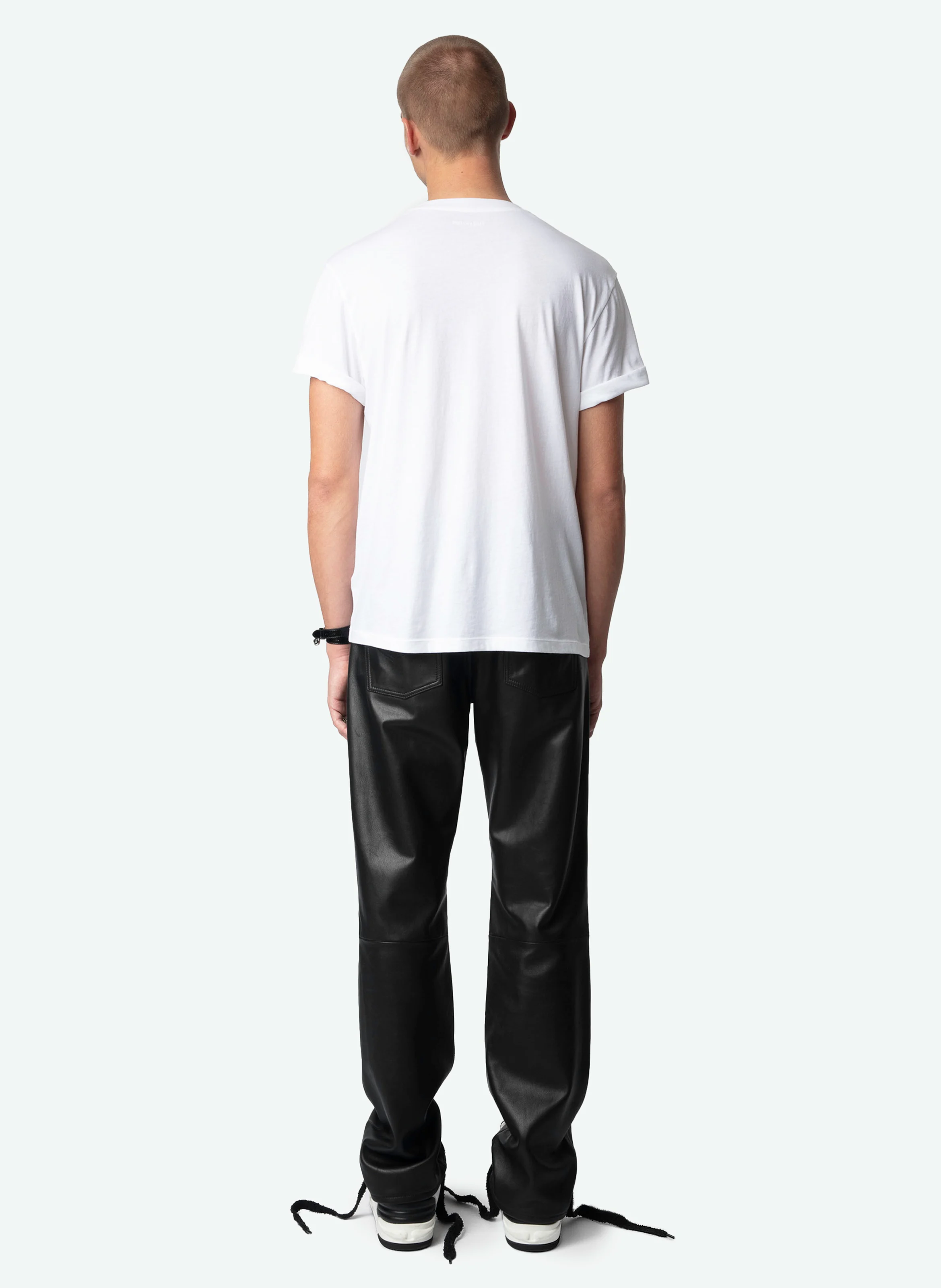TOMMY - Tee-shirt droit en coton bio | Blanc