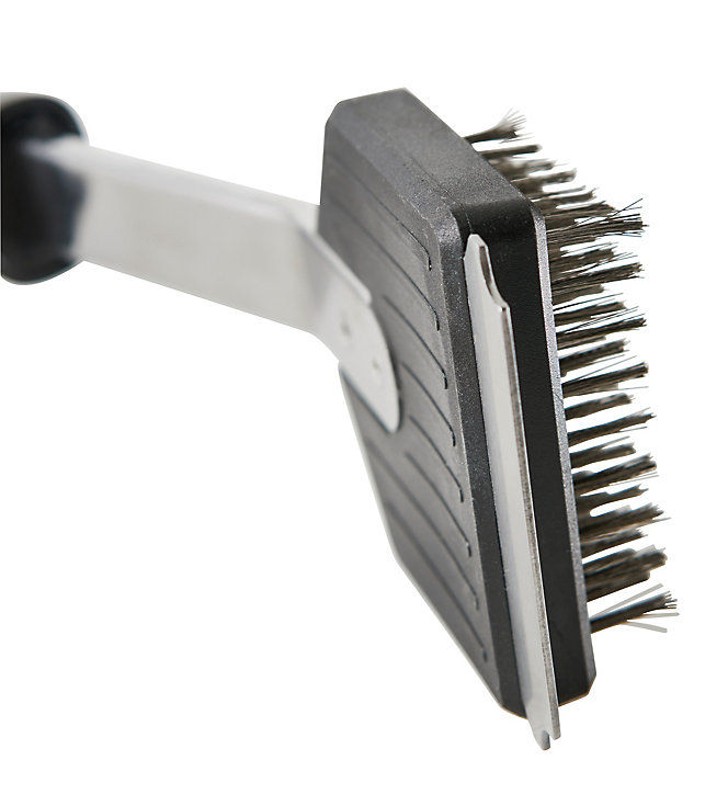 Brosse de nettoyage 2 en 1 pour barbecue GoodHome