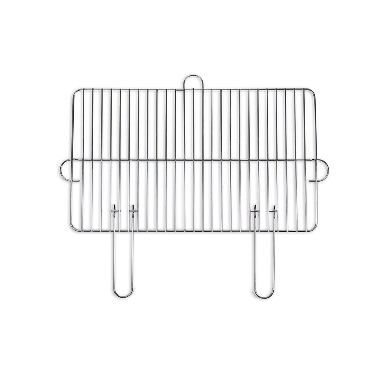 Livoo Barbecue charbon finition bois gris - 69x12x35.5 cm