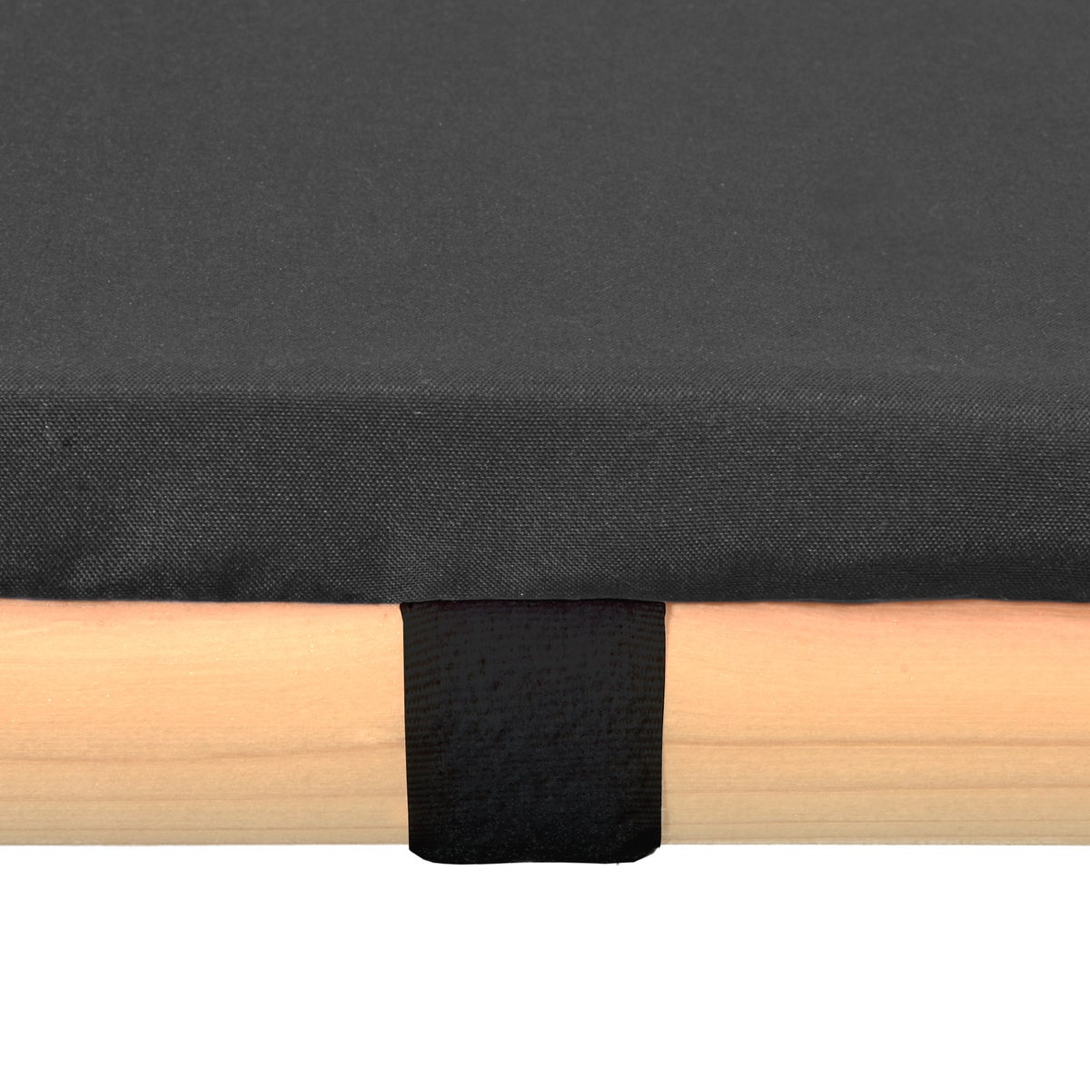 Beautissu Comfort XS Bierbankkussen 50cm Antraciet (3-delige set)