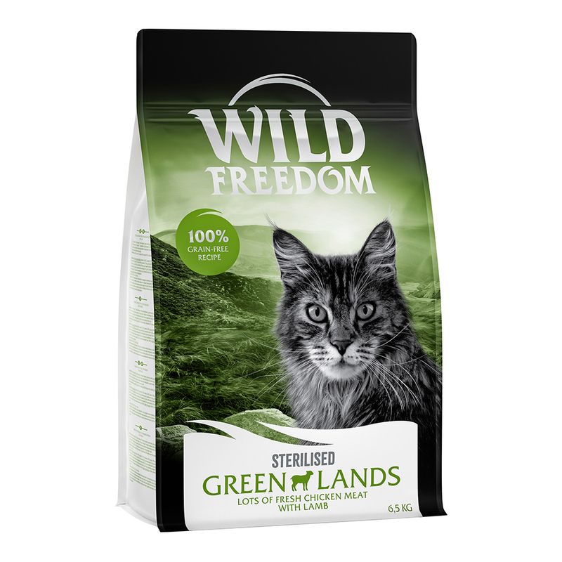 Wild Freedom Adult Green Lands Sterilised, agneau - sans céréales