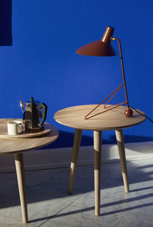 &tradition In Between SK13 bijzettafel Ø48 white oiled oak