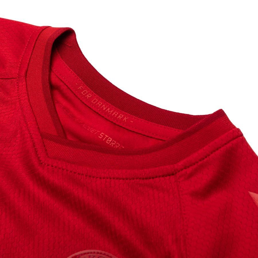 Danemark Maillot Domicile Coupe du Monde 2022 Mini-Kit Enfant