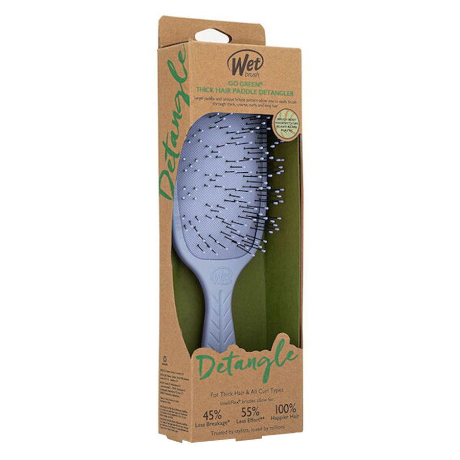WetBrush Go Green Thick Hair Paddle Lavender