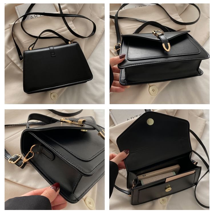 Kleevelind - Crossbodytas met gesp en klep