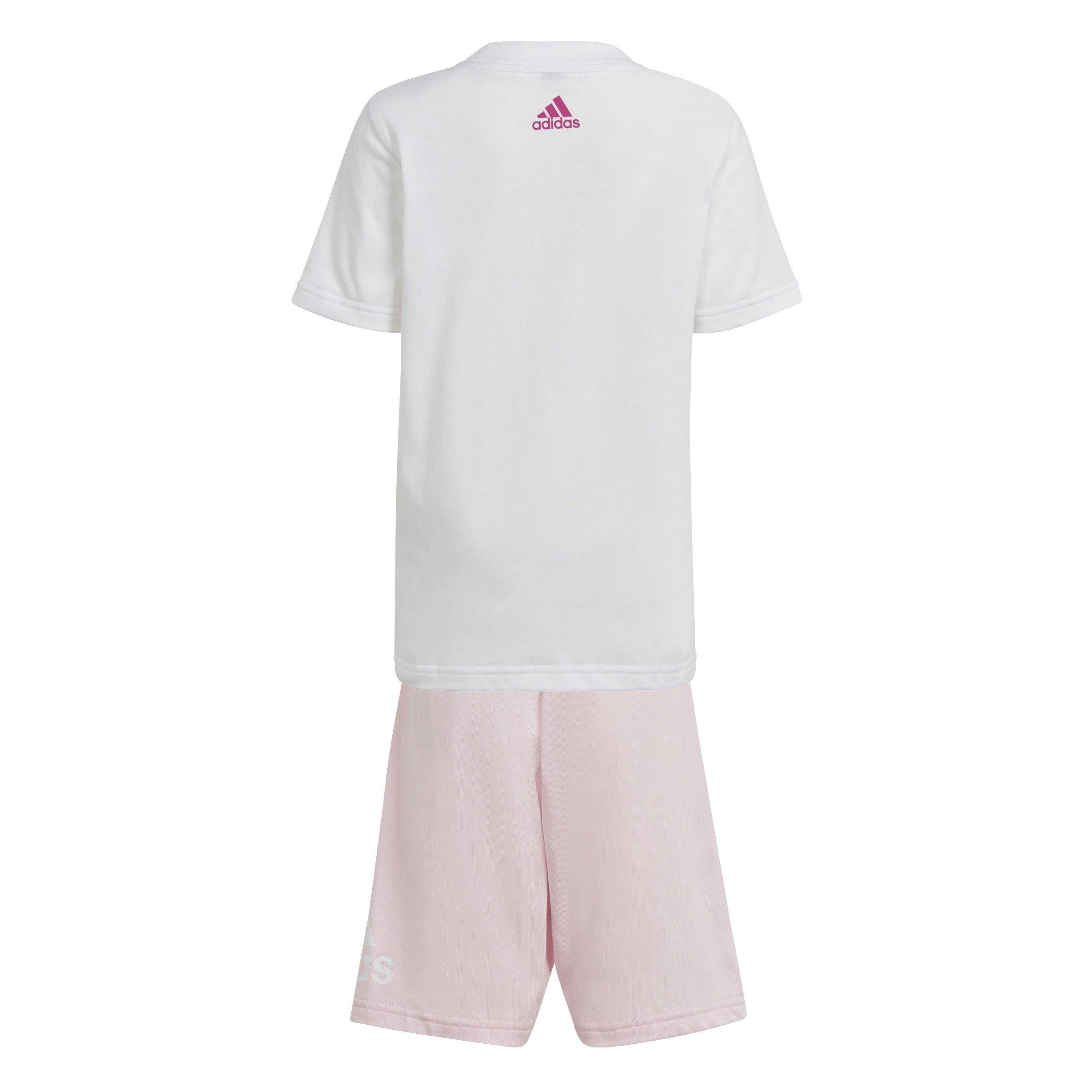 adidas Essentials Logo Tee and Short Set Unisex Infants