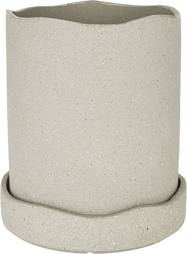 ferm LIVING Uneru Pot - Ø16 - Grey Grey