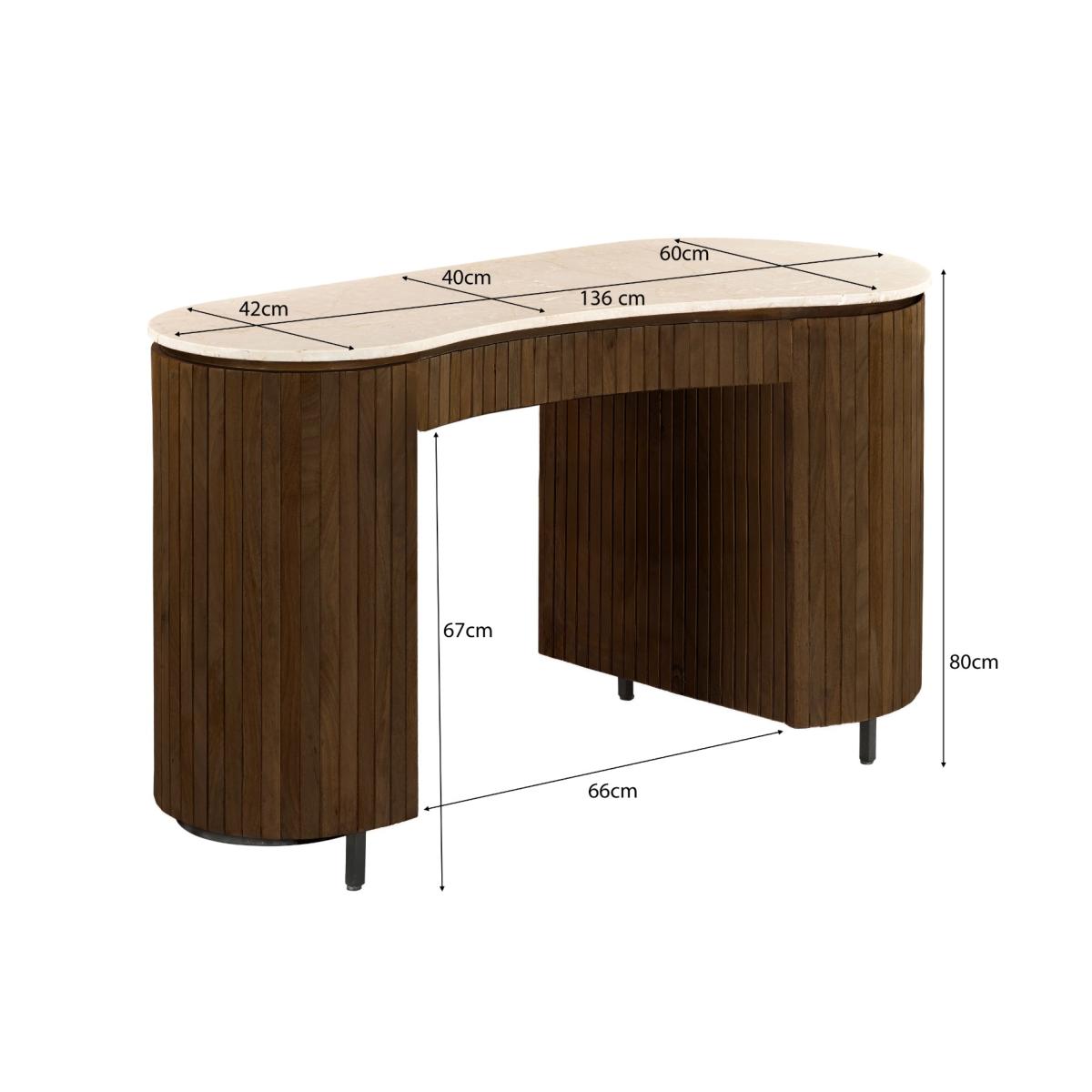 Brix - Brix Brix Dexter bureau - bruin