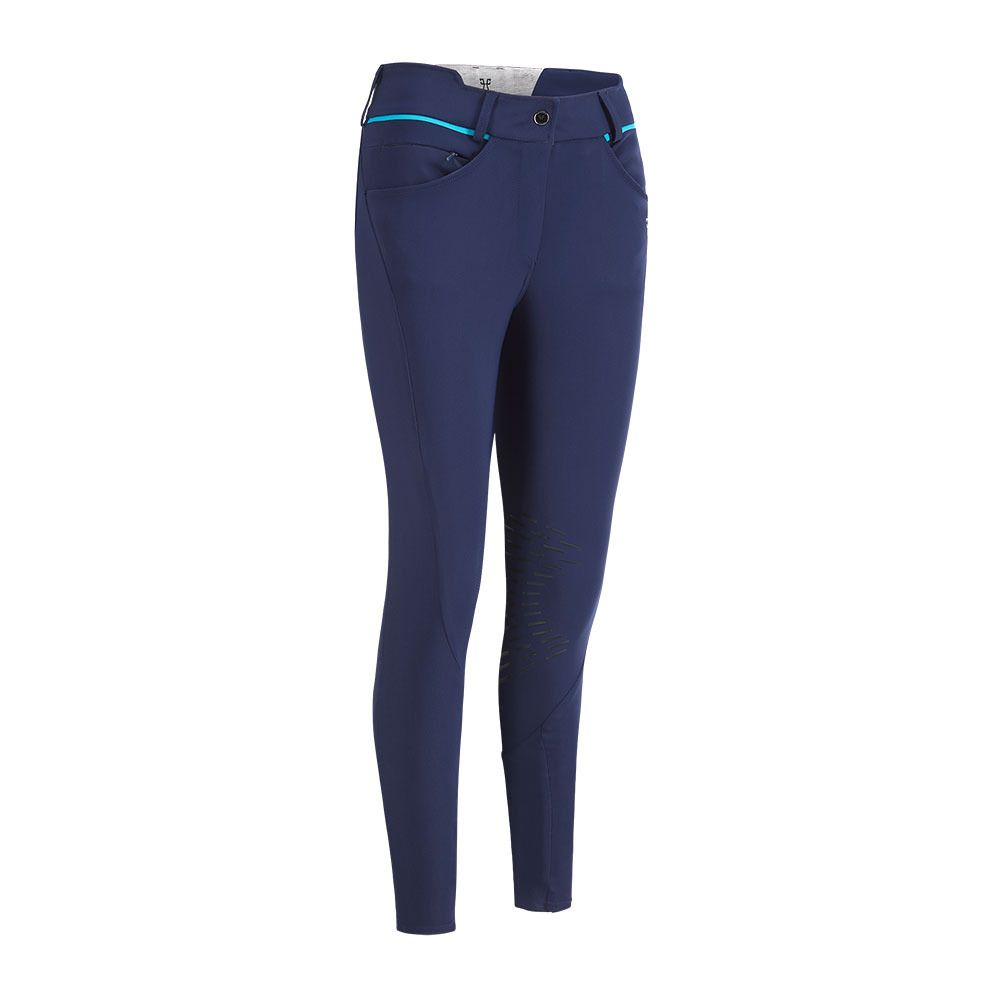 Horse Pilot X-DESIGN - Pantalon siliconé Femme navy