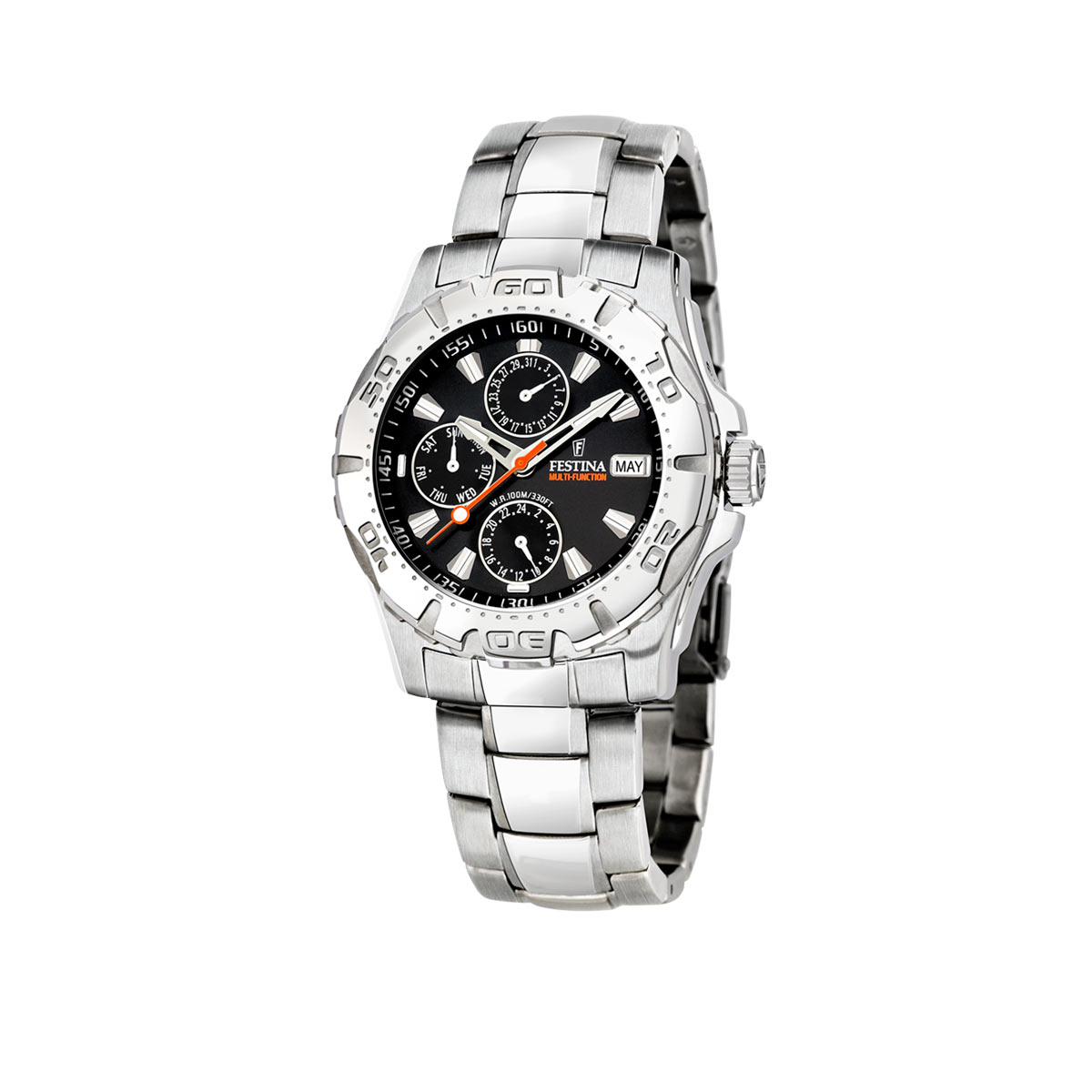Montre Festina homme acier bracelet acier