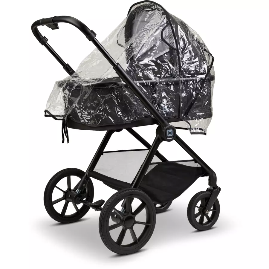 MOON Kombikinderwagen Clicc black melange
