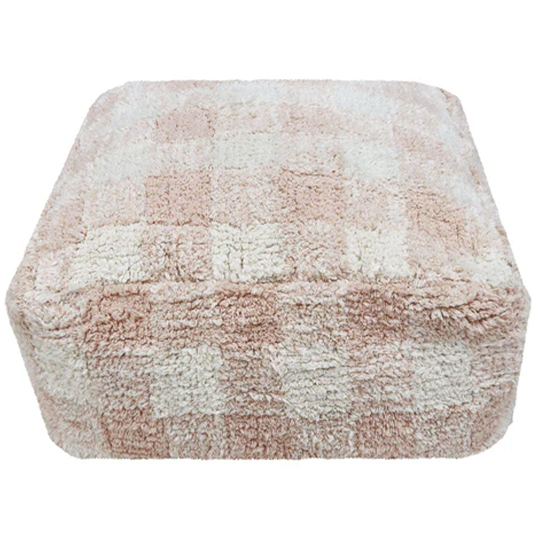 Lorena canals poef vichy - rose