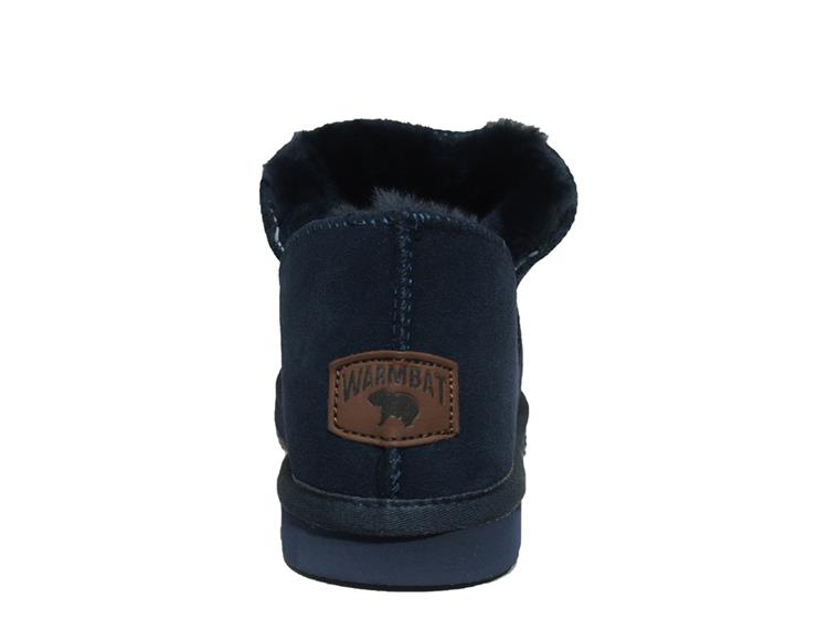 Warmbat Willow woman suede dk Blauw