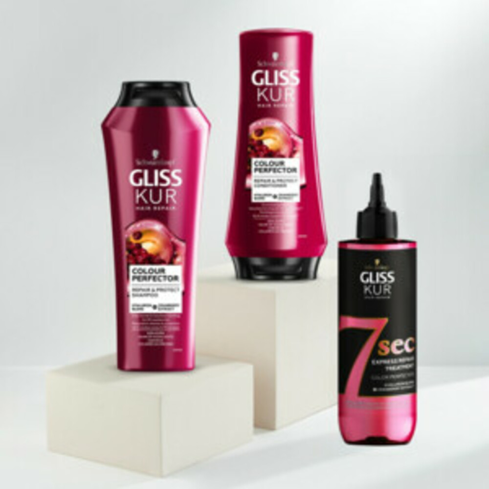 6x Gliss Shampoo Color Protect & Shine250 ml