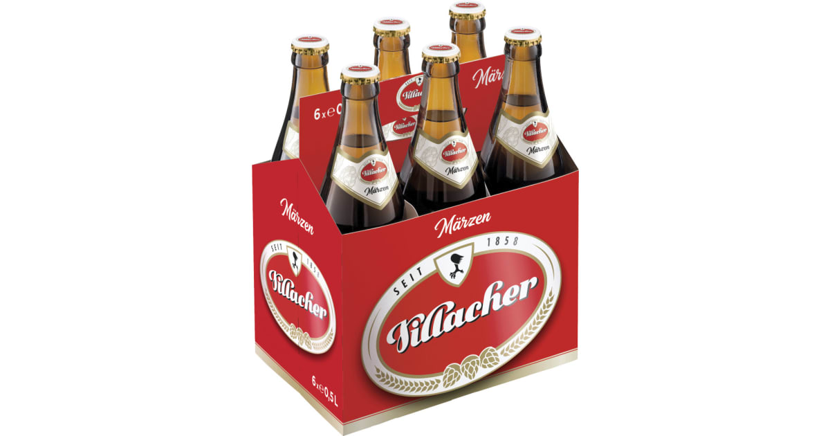 Villacher Märzen Tray 6x 0,5 Liter (Mehrweg)