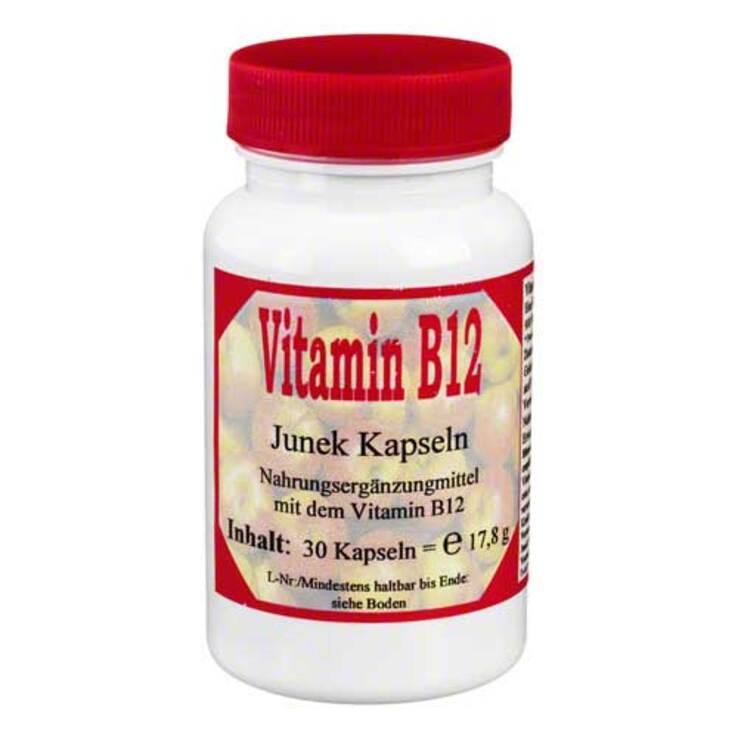 Vitamin B12 9,0 µg Junek Kapseln, 30 St