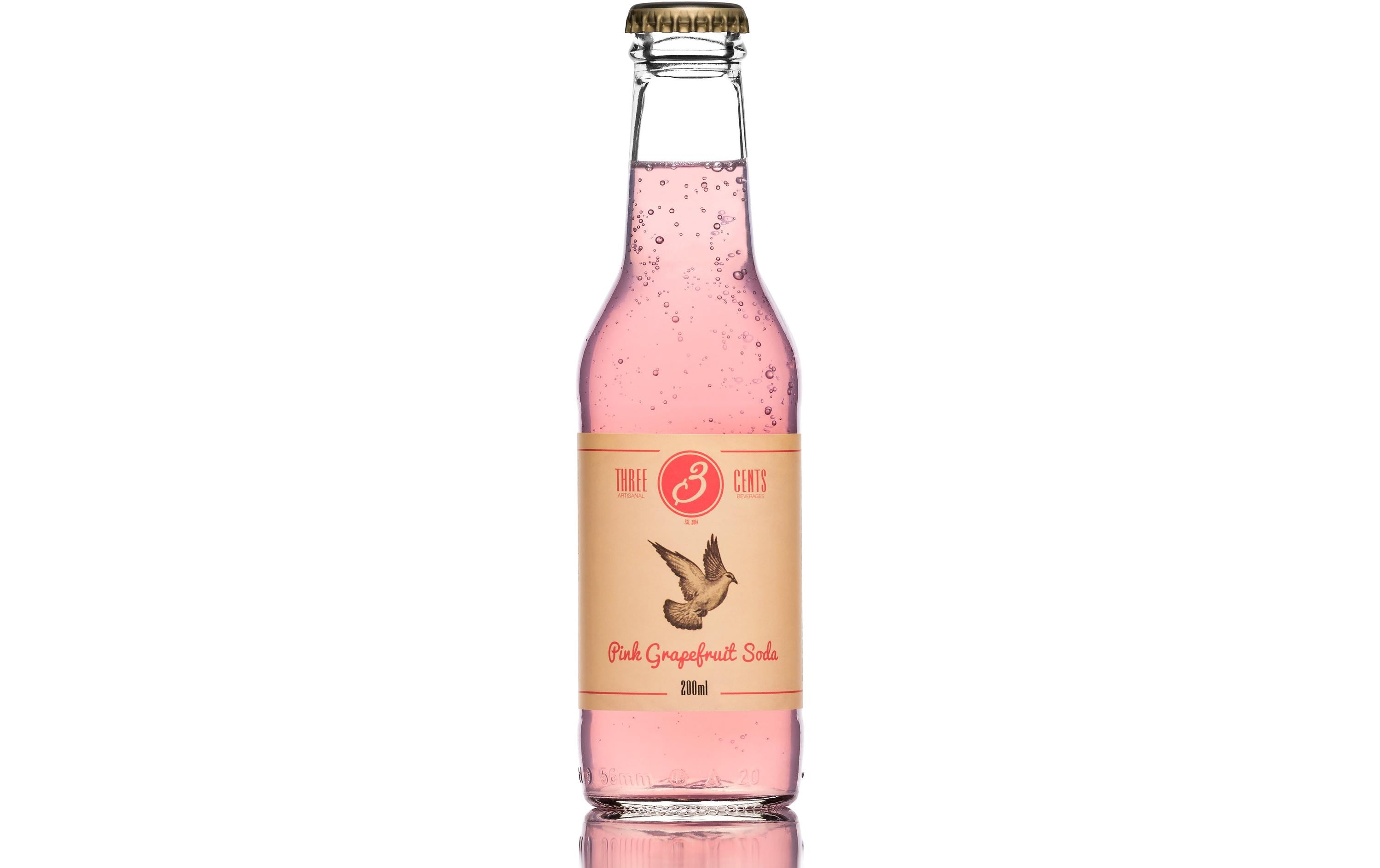 Soft-Drinks Pink Grapefruit Soda 6 x 0.2 lErfrischungsgetränk mit Geschmack nach Pink Grapefruit