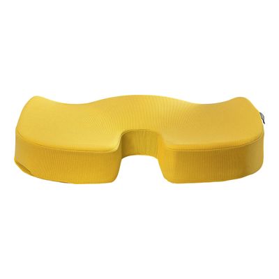 Leitz Ergo Cosy - Coussin de siège ergonomique - jaune chaleureux