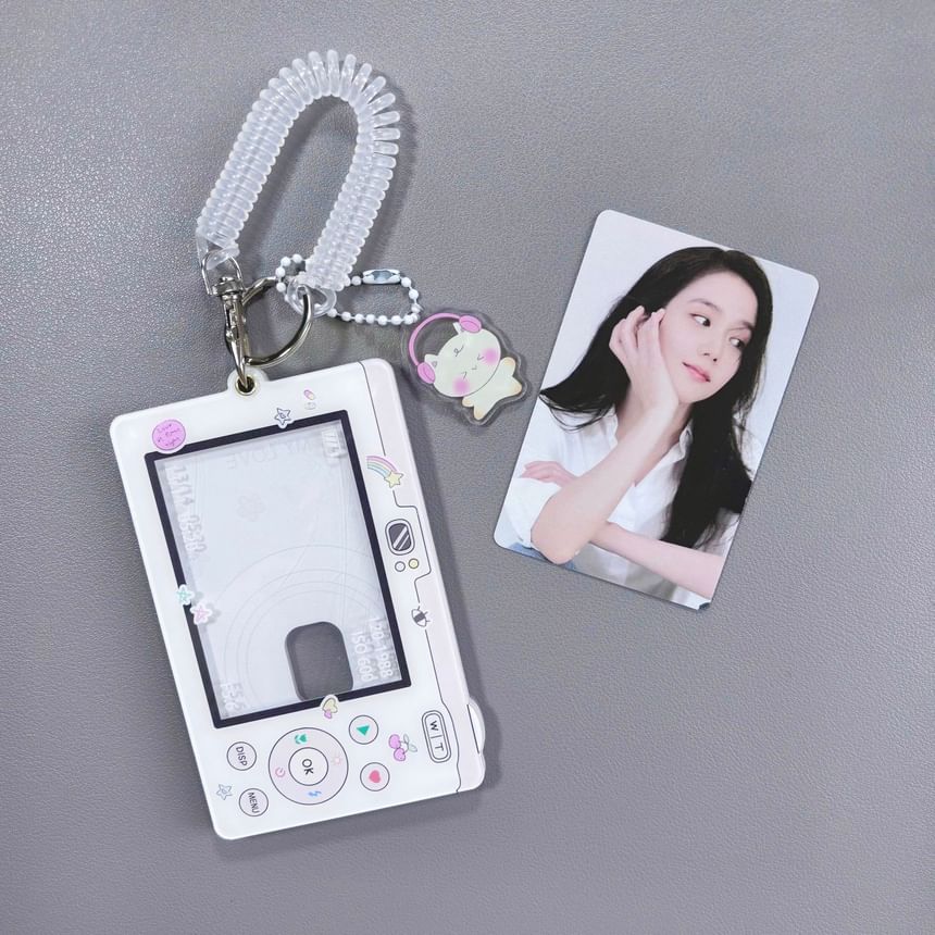 Coolkiss - Telefoon-/cameraprint Acryl Fotohouder Sleutelhanger (Diverse Ontwerpen)