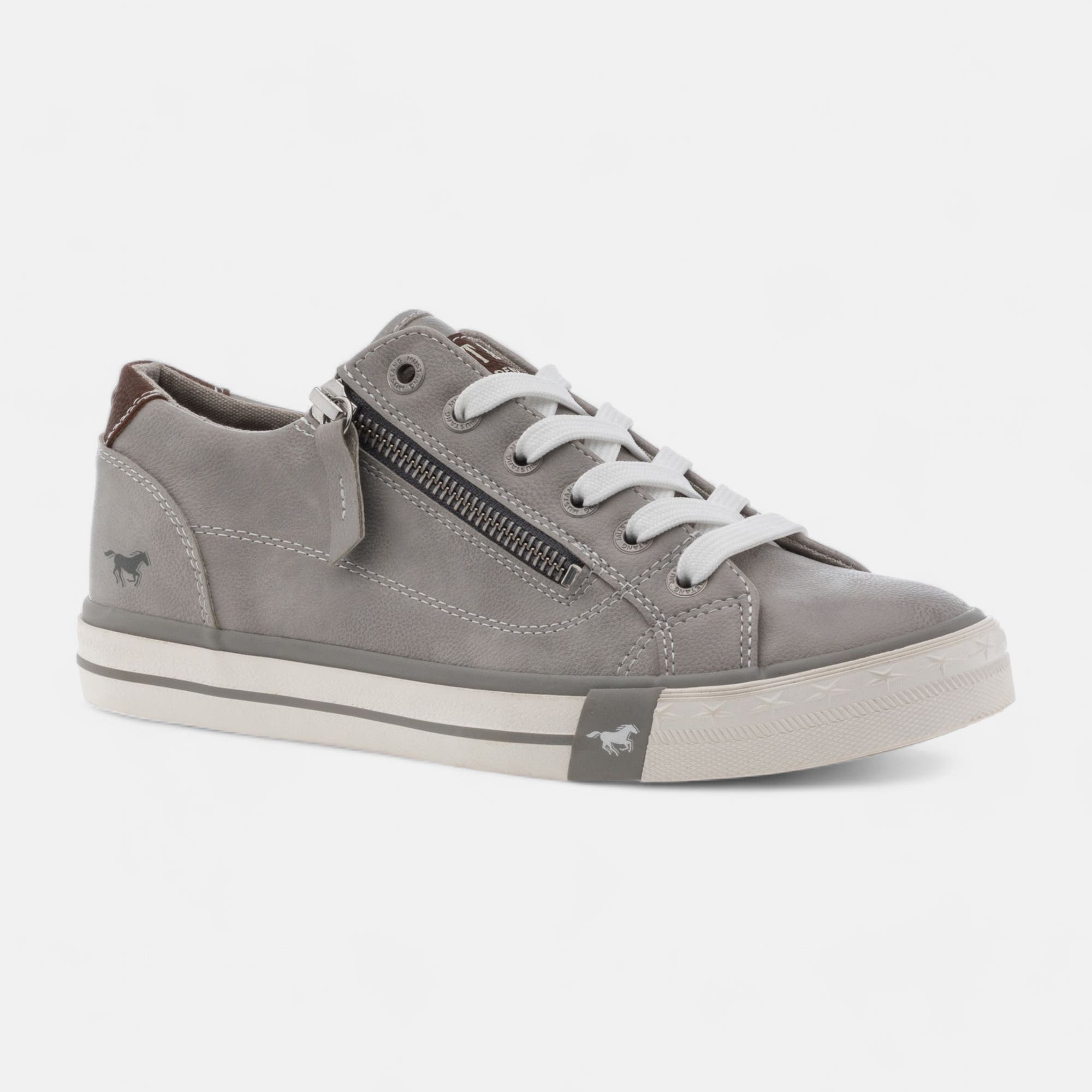 Baskets basses Femme gris